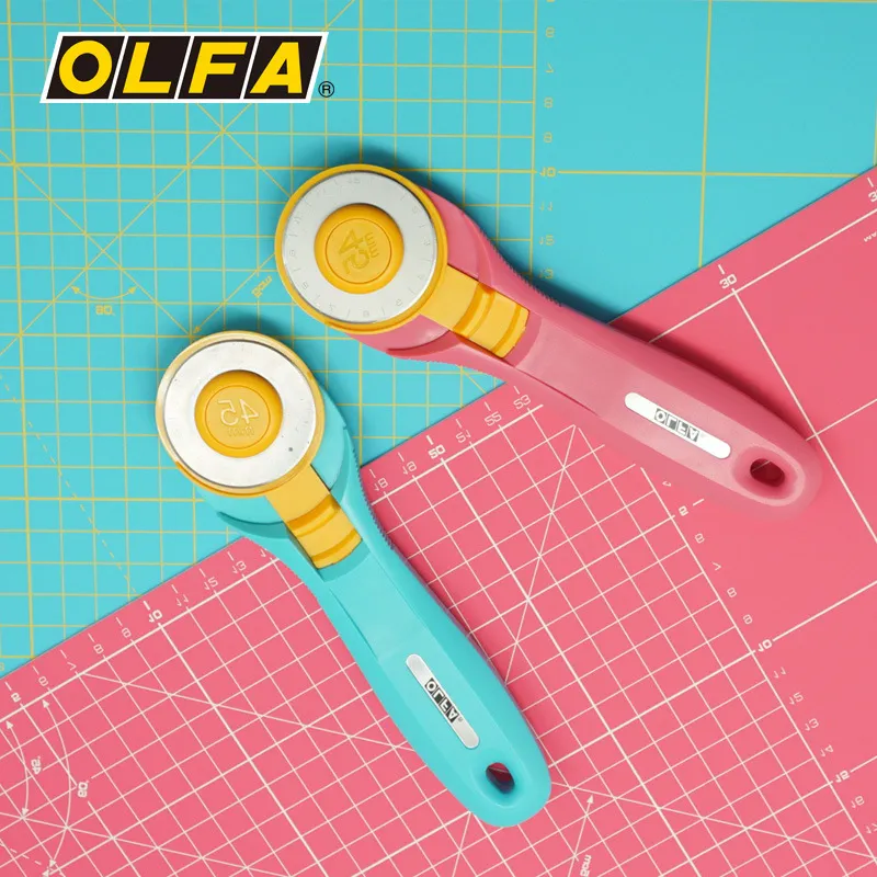 Rotary Cutter Fabric - Olfa RTY-2/C 45mm Rotary Pinkle Cutting