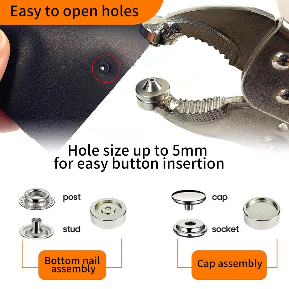 Snap Fastener Pliers Stainless - Snap Button Plier ulasan dan harga