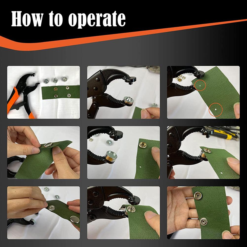 Snap Fastener Pliers Stainless - Snap Button Plier ulasan dan harga
