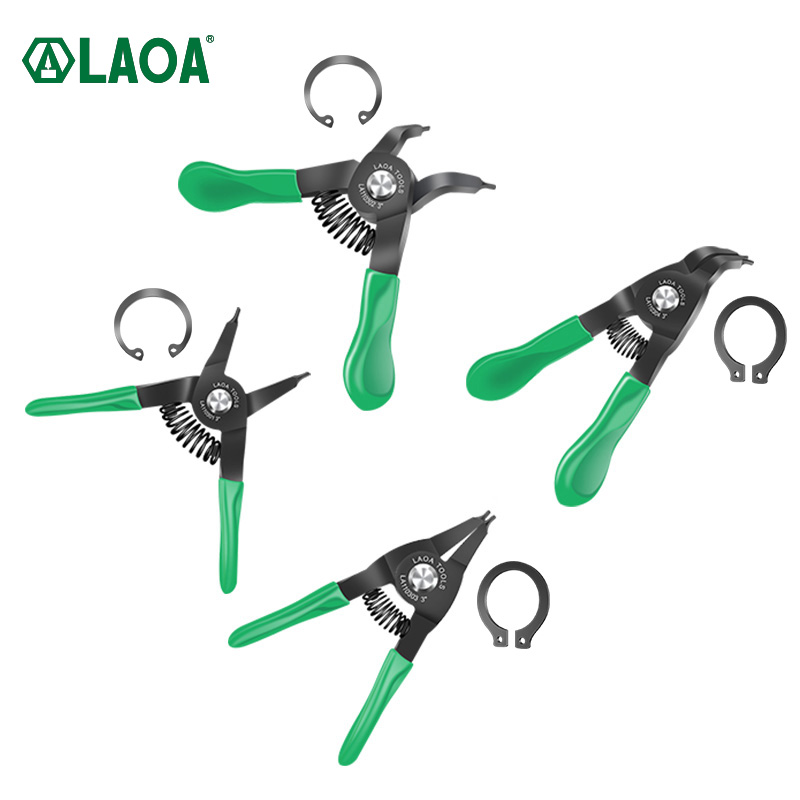 LAOA Mini Circlip pliers 3 inc - Snap Button Plier ulasan dan harga