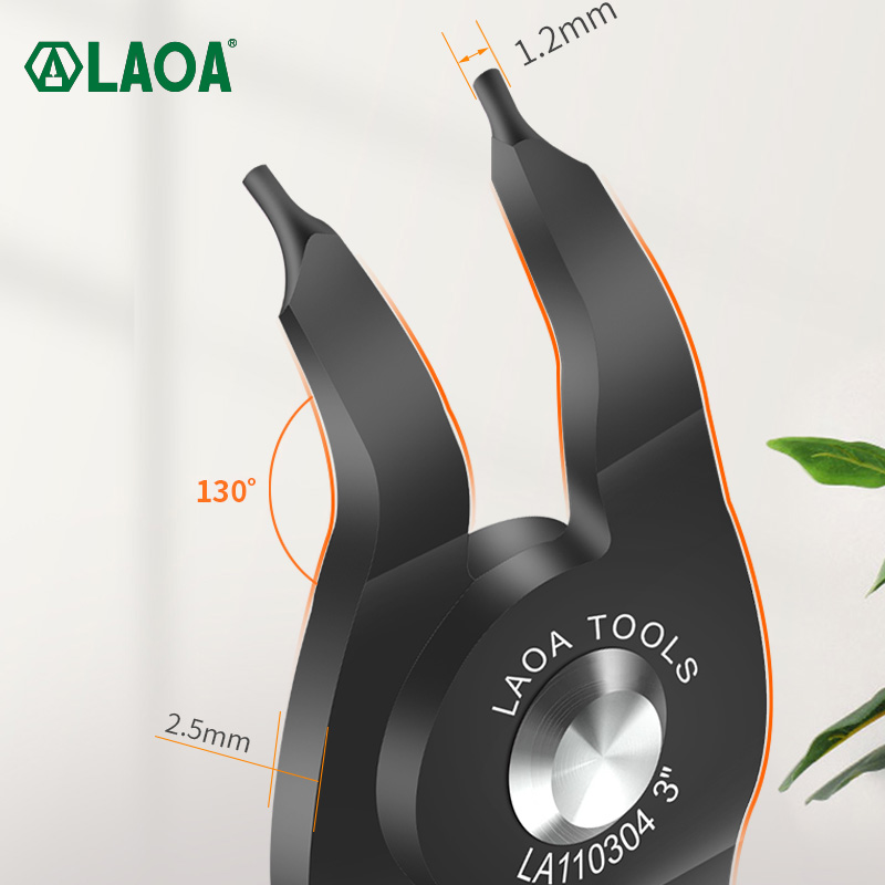 LAOA Mini Circlip pliers 3 inc - Snap Button Plier ulasan dan harga