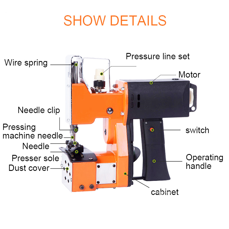 Portable Electric Sewing Machi - Sewing In Textile Industry ulasan dan harga