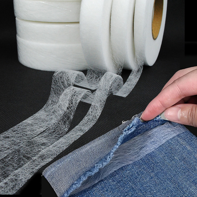 64M/Roll Iron-On Hemming Tape  - Interfacing Iron On ulasan dan harga