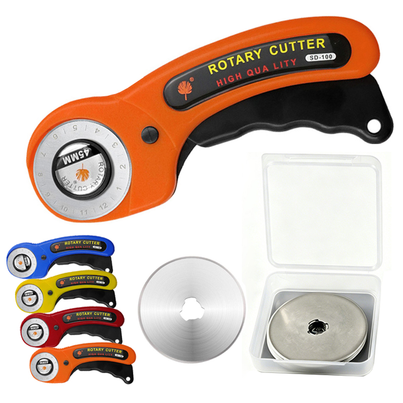 Fabric Rotary Cutter 45mm Blad - Rotary Cutter Fabric ulasan dan harga