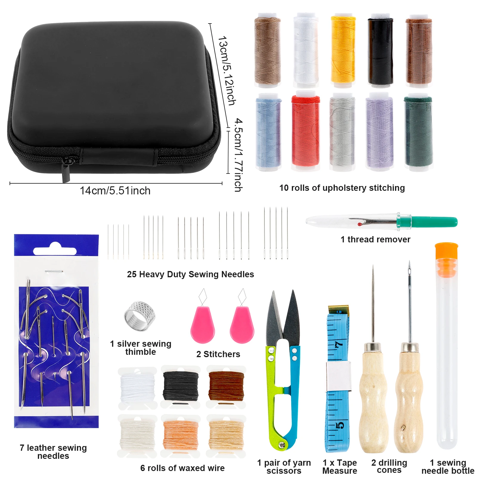 Leather Upholstery Repair Sewi - Leather Needle Heavy ulasan dan harga