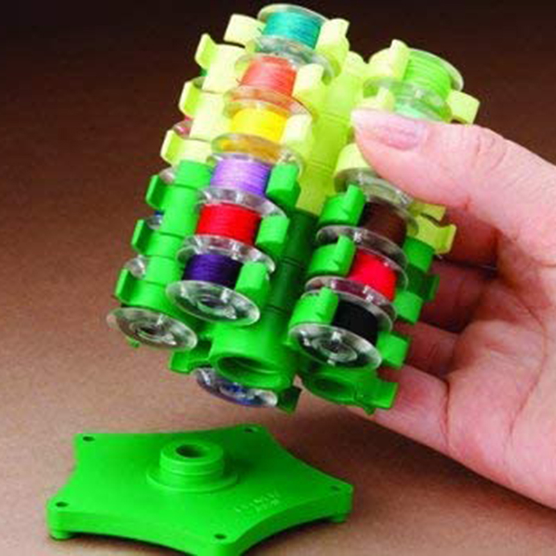 Storage Clip Stand Sewing Bobb - Bobbin Organizer Box ulasan dan harga