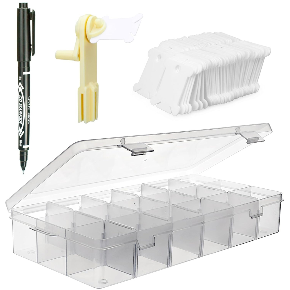 Embroidery Floss Organizer 18  - Bobbin Organizer Box ulasan dan harga