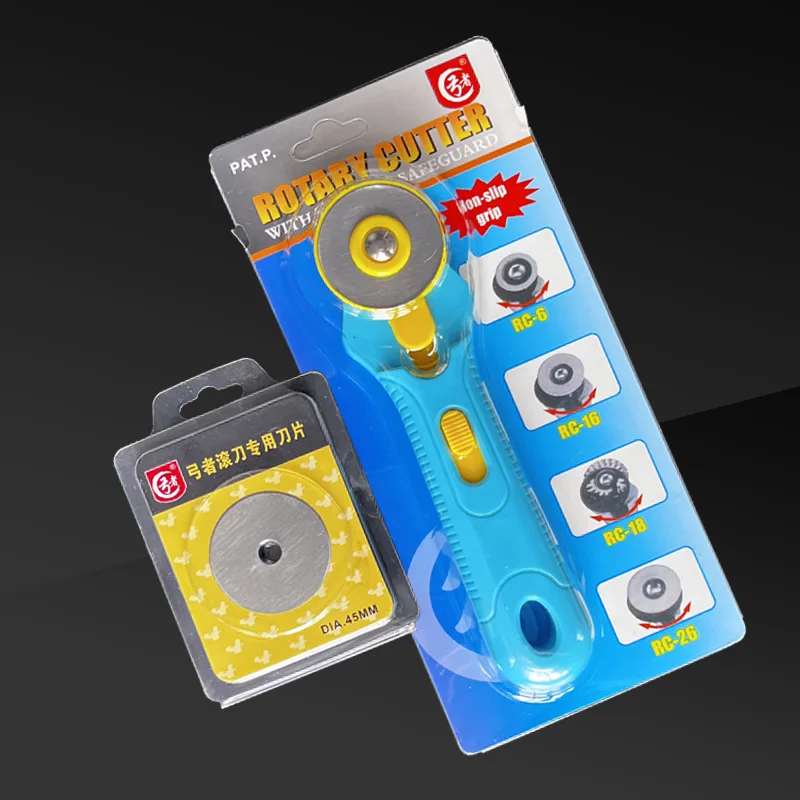 45/60mm Steel Rotary Round Cut - Rotary Cutter Fabric ulasan dan harga