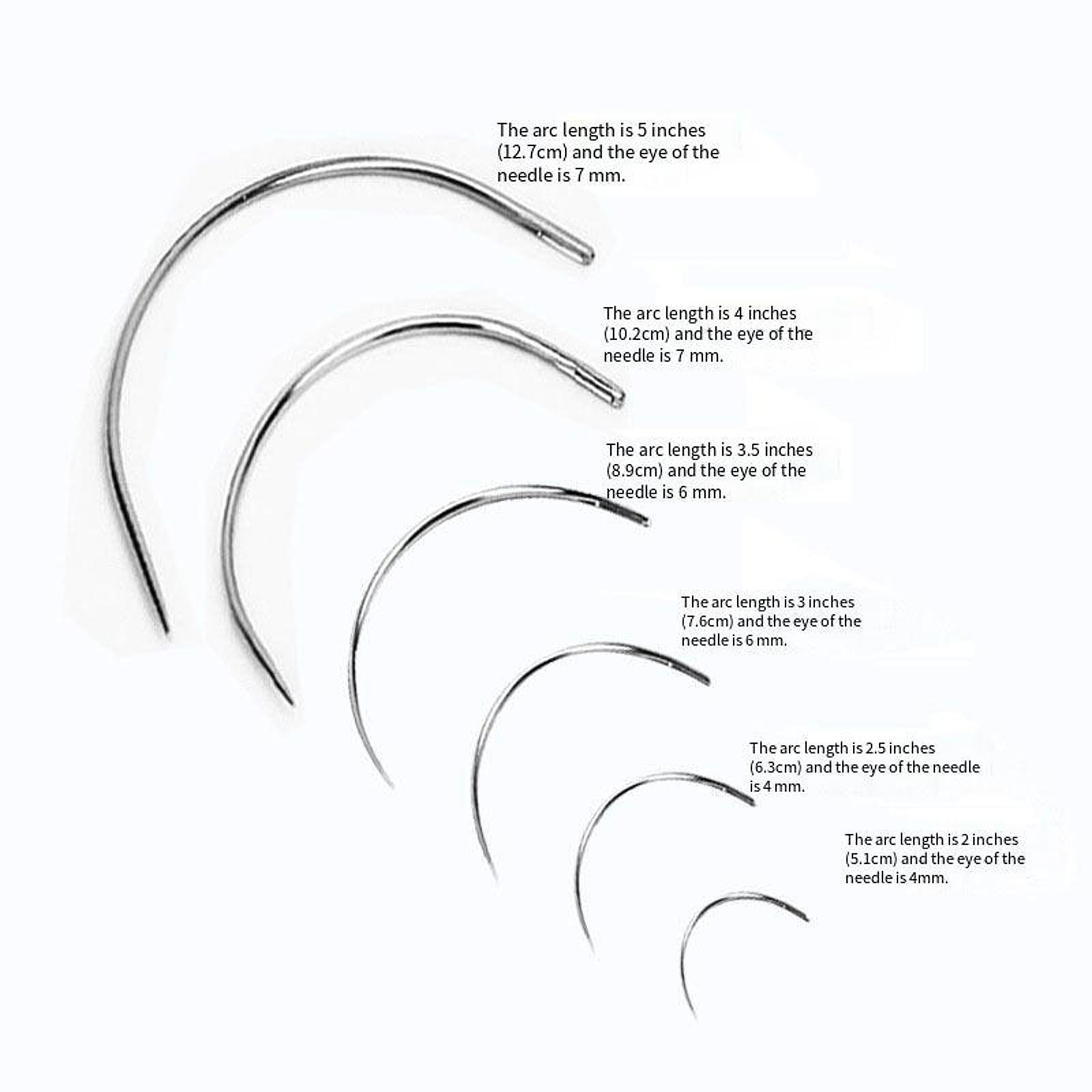 Hand Sewing Pins Curved Heavy  - Leather Needle Heavy ulasan dan harga
