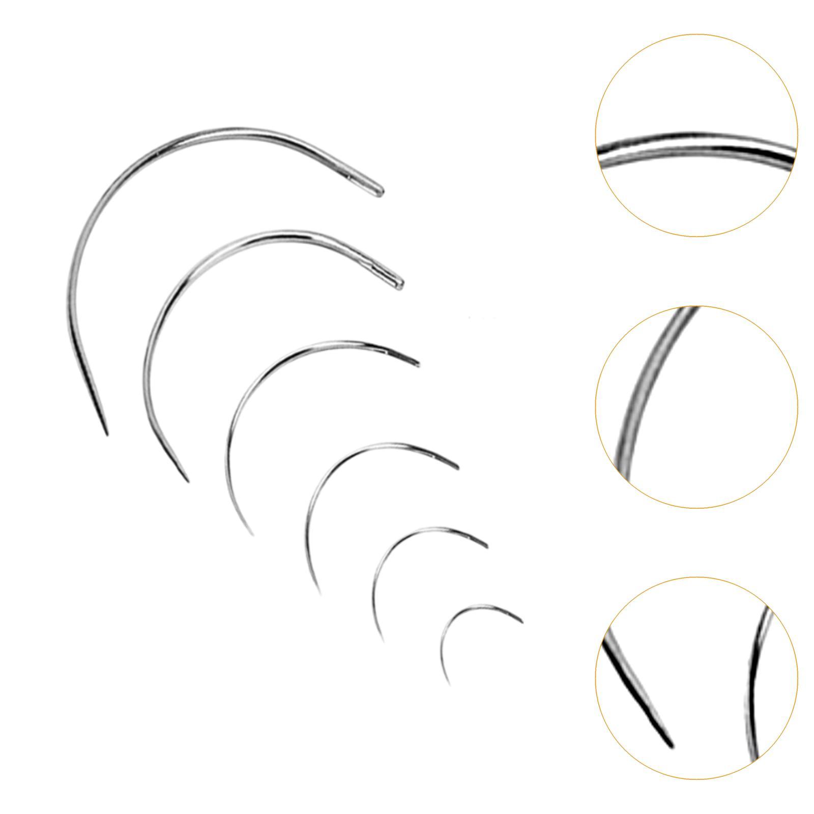 Hand Sewing Pins Curved Heavy  - Leather Needle Heavy ulasan dan harga