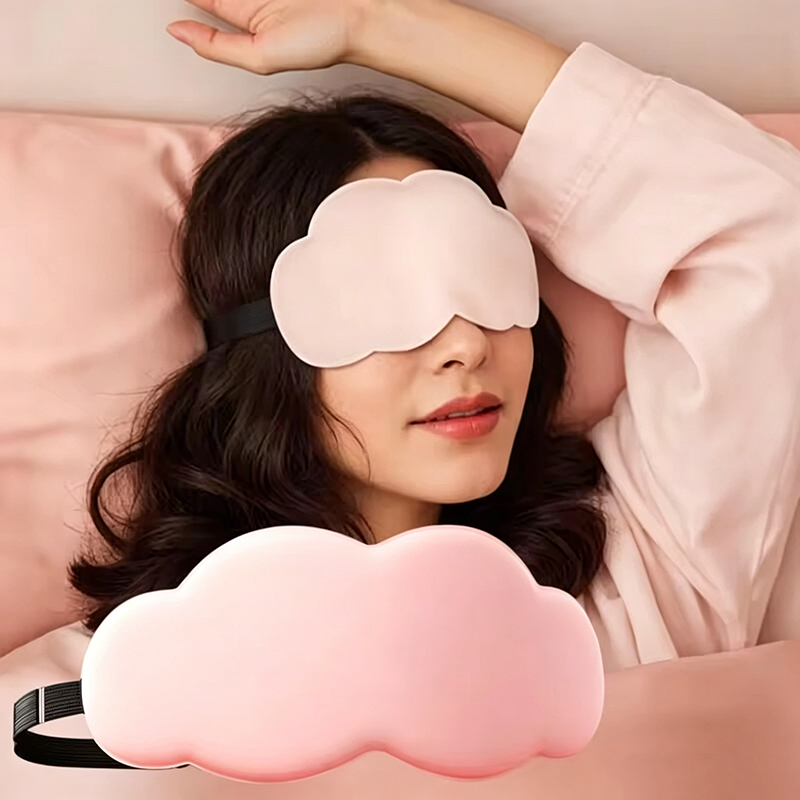 6D Cloud Eye Mask Sleep Blacko - Sewing Cotton ulasan dan harga