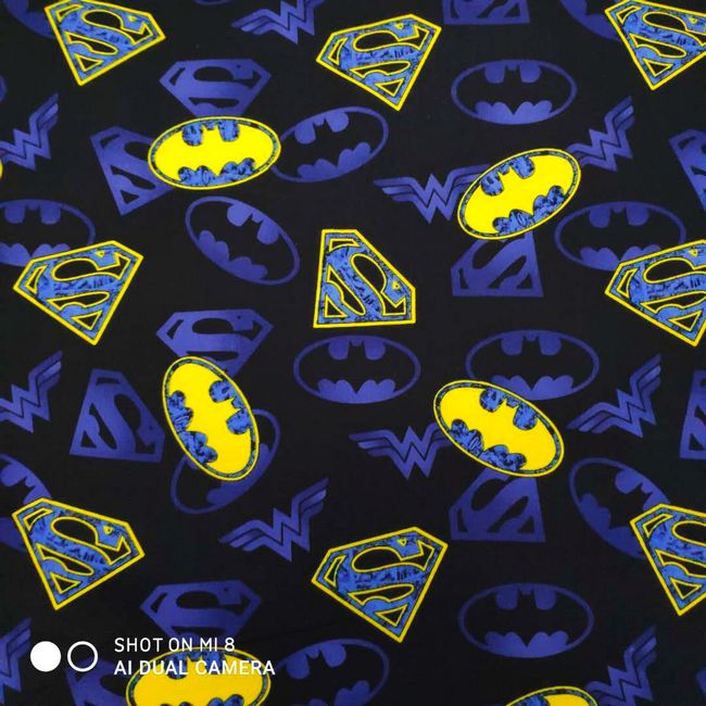 Bandai Batman Anime 100 Cotton - Textile And Sewing Materials ulasan dan harga