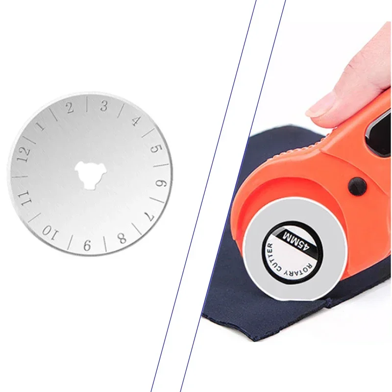 45MM Roller Wheel Knife Cloth  - Rotary Cutter Fabric ulasan dan harga