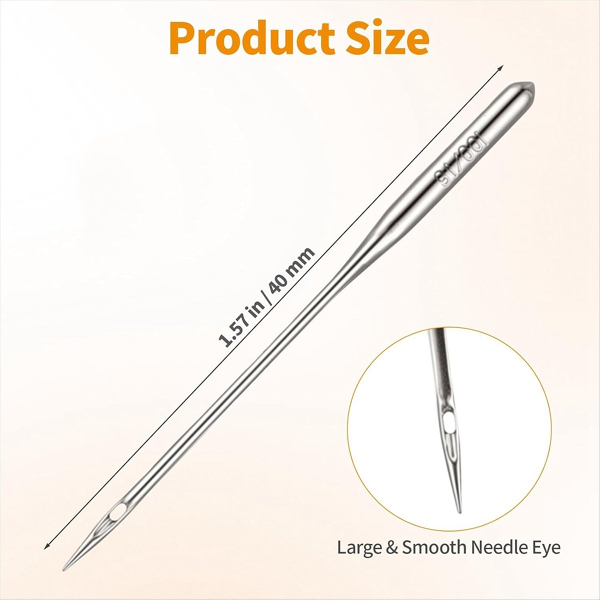 ABZT 150PCS Heavy Duty Sewing  - Leather Needle Heavy ulasan dan harga