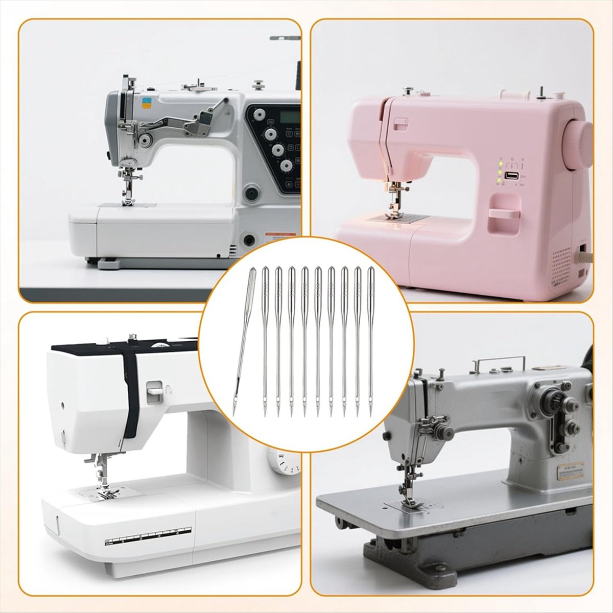 ABZT 150PCS Heavy Duty Sewing  - Leather Needle Heavy ulasan dan harga