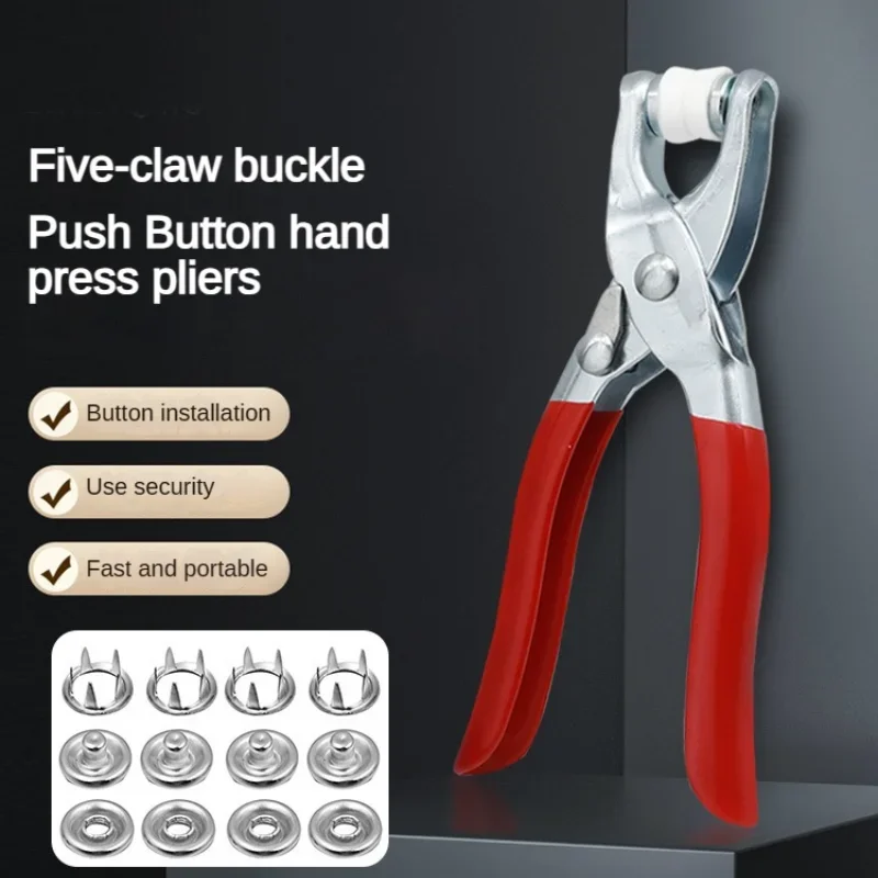 Five-prong Button Installation - Snap Button Plier ulasan dan harga
