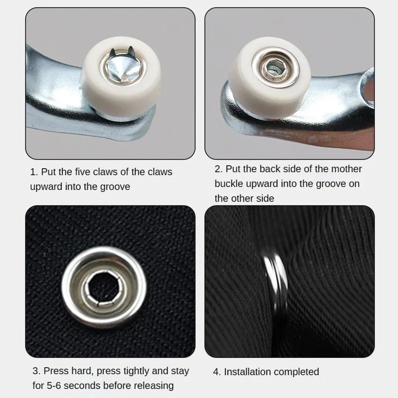 Five-prong Button Installation - Snap Button Plier ulasan dan harga
