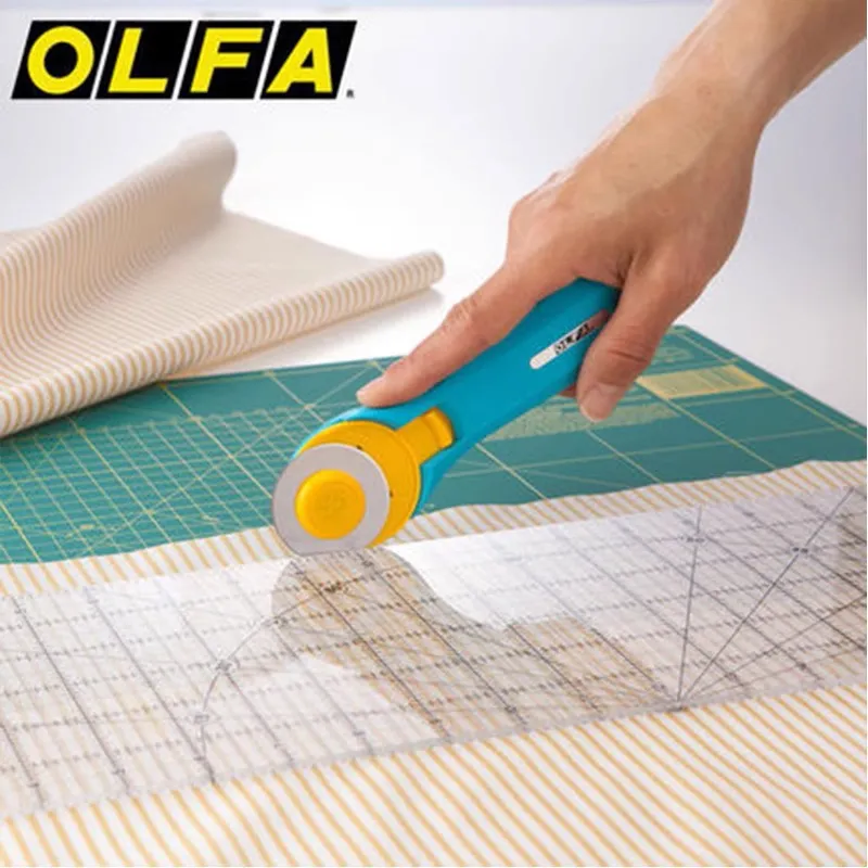 Olfa RTY-2/C 45mm Rotary Pinkl - Rotary Cutter Fabric ulasan dan harga