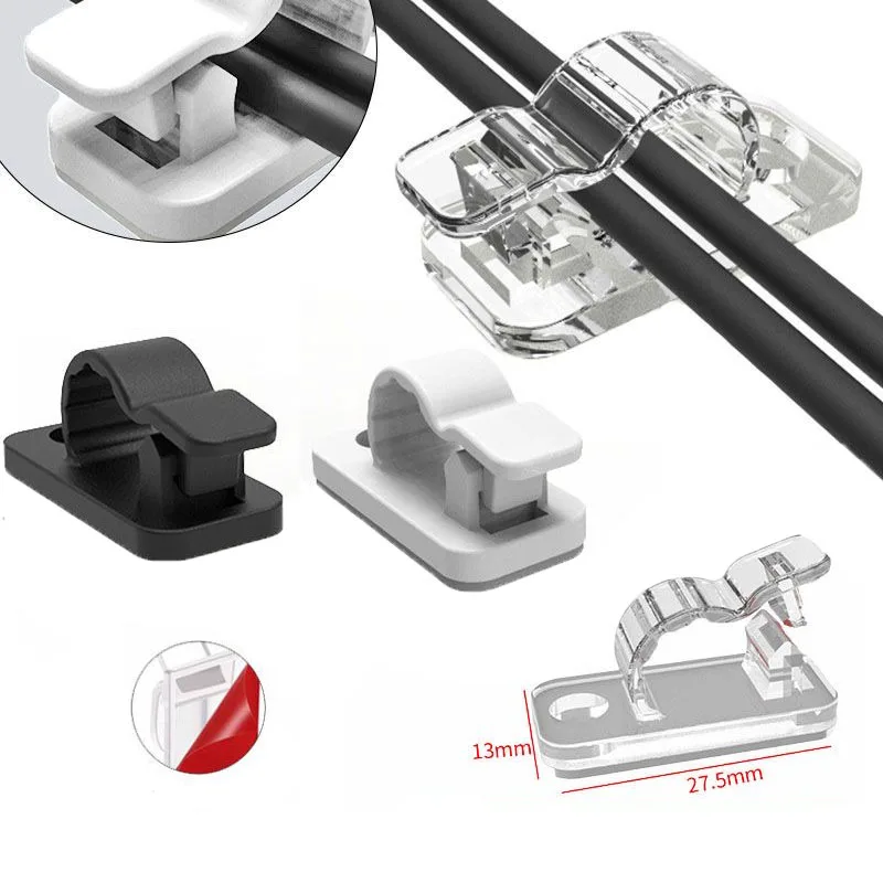 10/50PCS Cable Organizer Clips - Bobbin Organizer Box ulasan dan harga