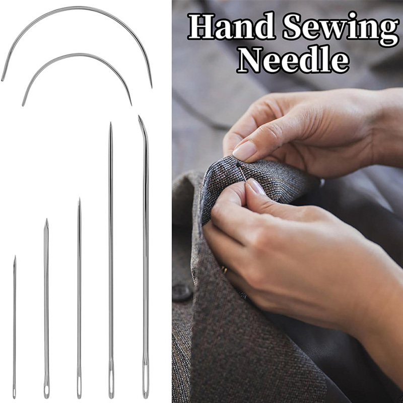 14/16PCS Heavy Duty Hand Sewin - Leather Needle Heavy ulasan dan harga