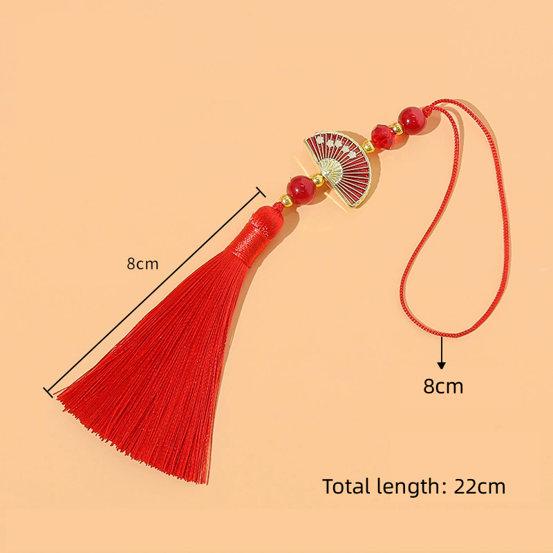10pcs Vintage Bead Fan Tassels - Vintage Sewing Textile ulasan dan harga