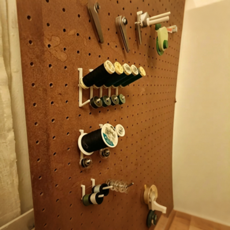 Sewing Thread Spool Hooks Thre - Bobbin Organizer Box ulasan dan harga
