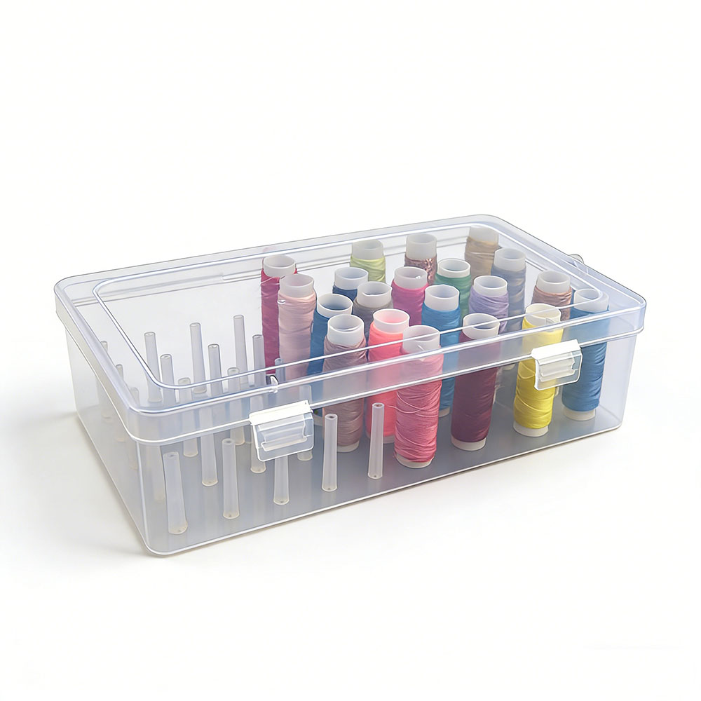 New sewing thread box, 42-comp - Bobbin Organizer Box ulasan dan harga
