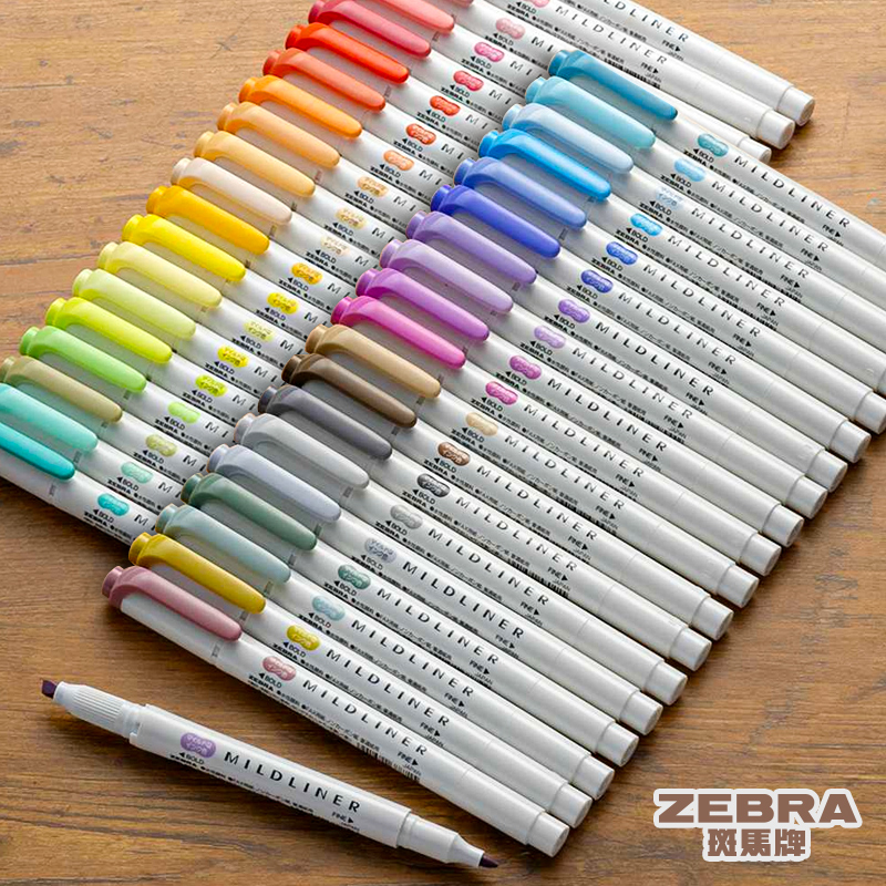Zebra Mildliner Highlighter Pe - Zebra Pen Mildliner ulasan dan harga