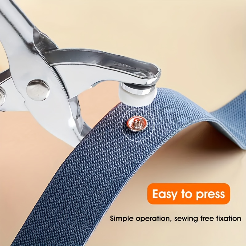101Pcs Metal Snap Buttons Kit  - Snap Button Plier ulasan dan harga