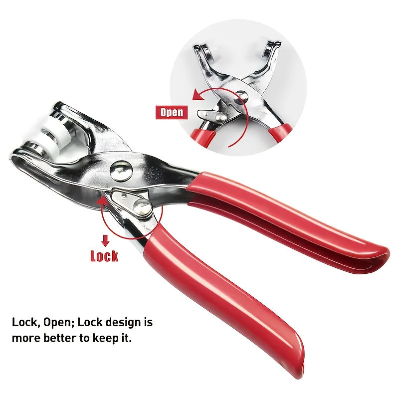 101Pcs Metal Snap Buttons Kit  - Snap Button Plier ulasan dan harga