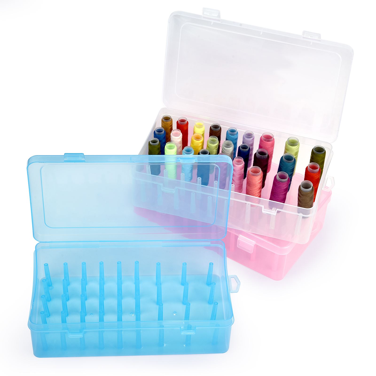 42 Axis Sewing Threads Box Bob - Bobbin Organizer Box ulasan dan harga
