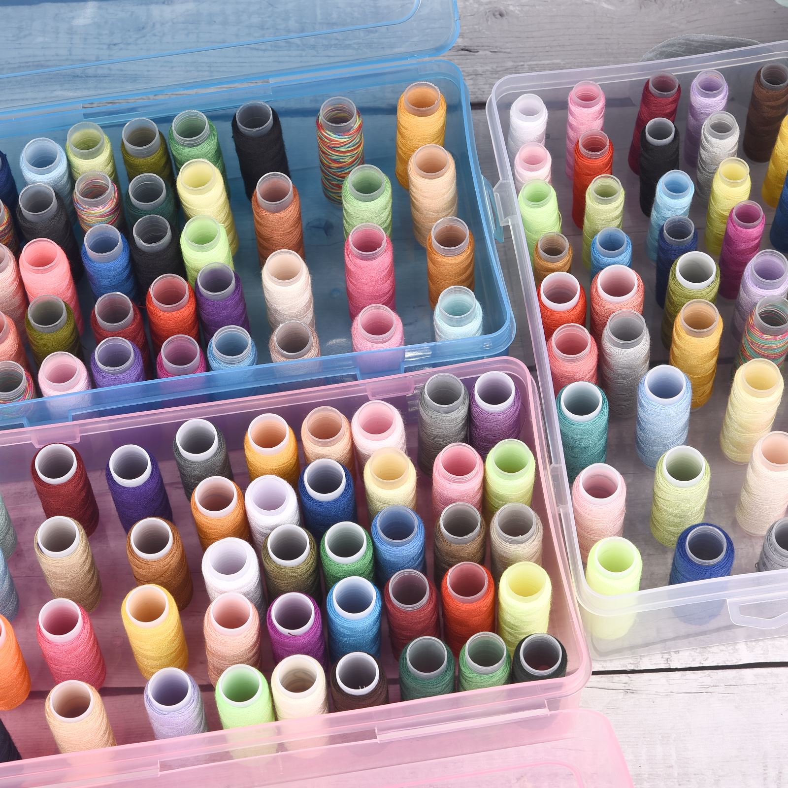 42 Axis Sewing Threads Box Bob - Bobbin Organizer Box ulasan dan harga