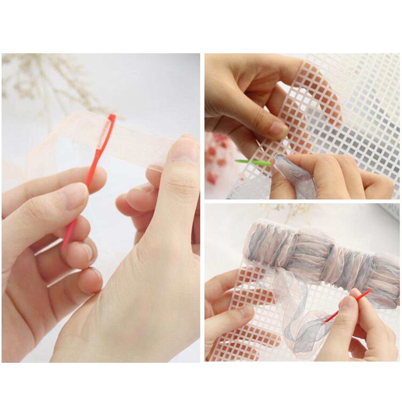 Needlework Mesh Canvas Sheets  - Sewing Textile Art ulasan dan harga