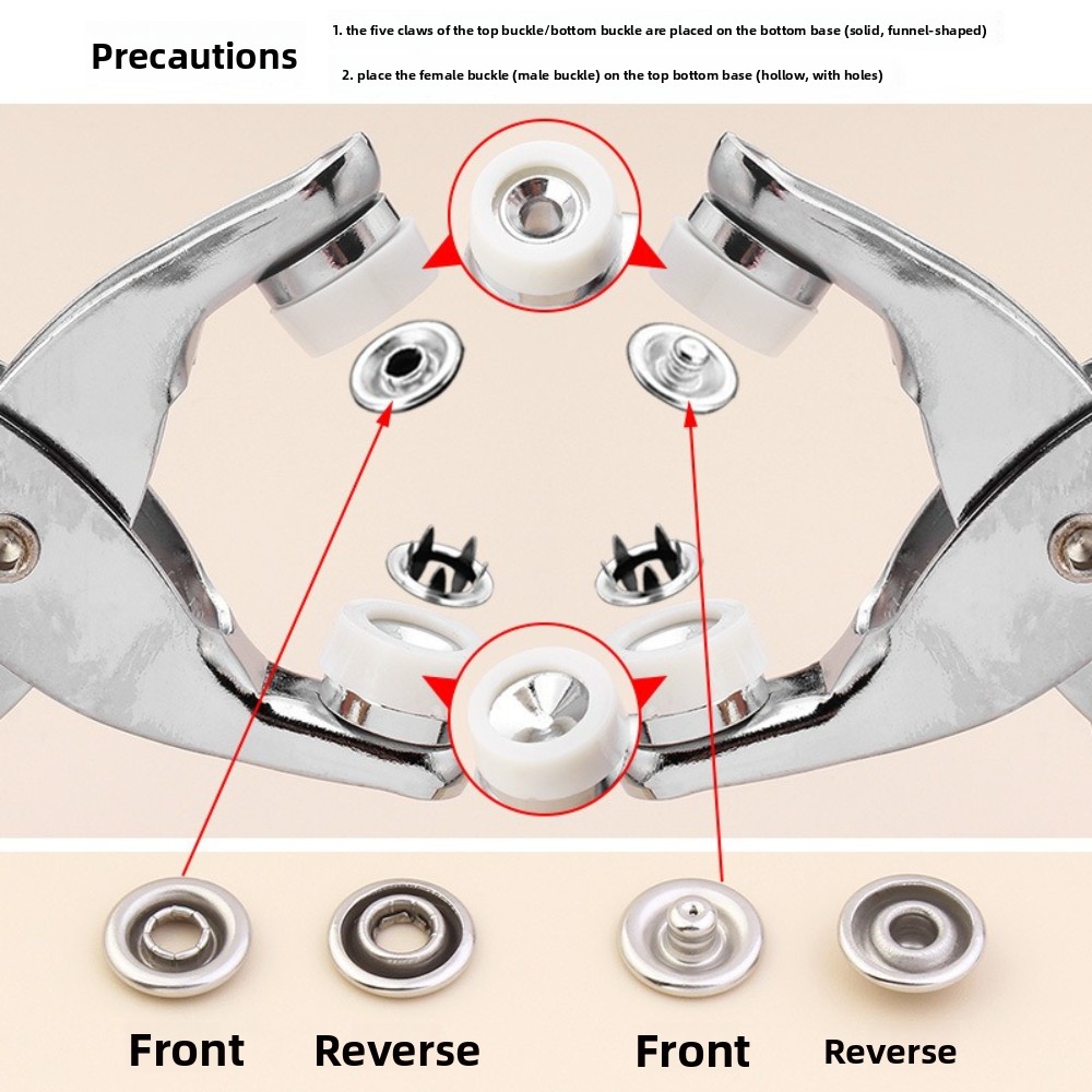 9.5mm Snap Button Pliers Kit w - Snap Button Plier ulasan dan harga