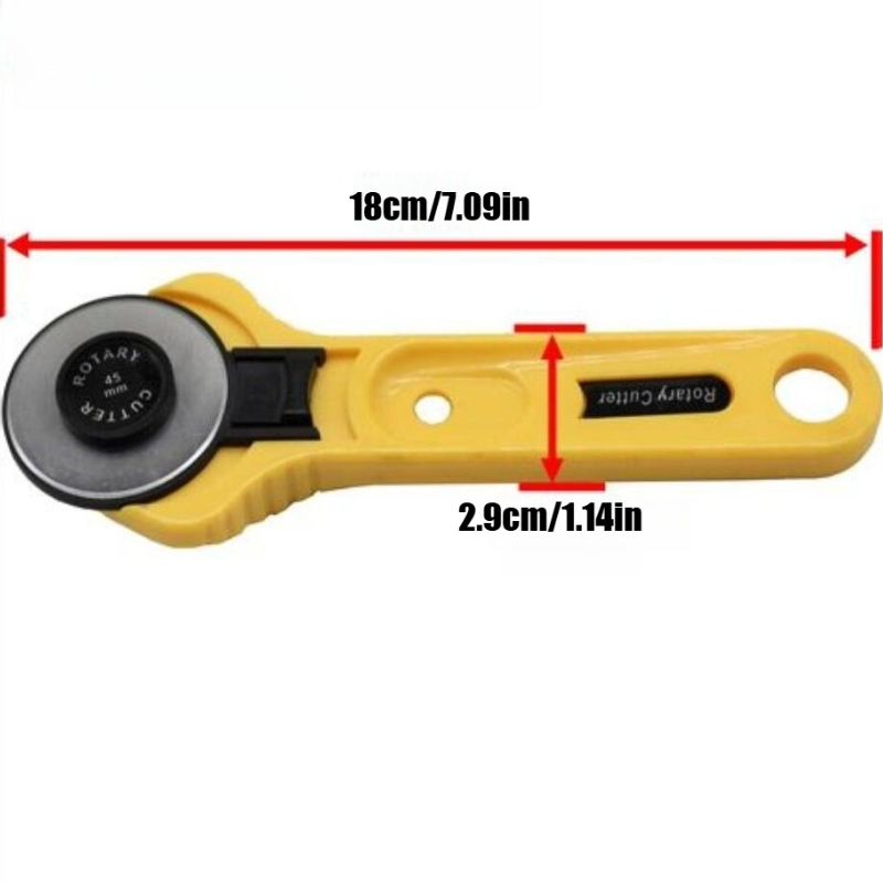 Rotary Cutter Set 1.1Inch/28mm - Rotary Cutter Fabric ulasan dan harga