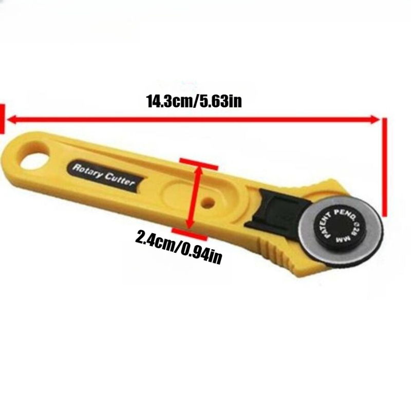 Rotary Cutter Set 1.1Inch/28mm - Rotary Cutter Fabric ulasan dan harga