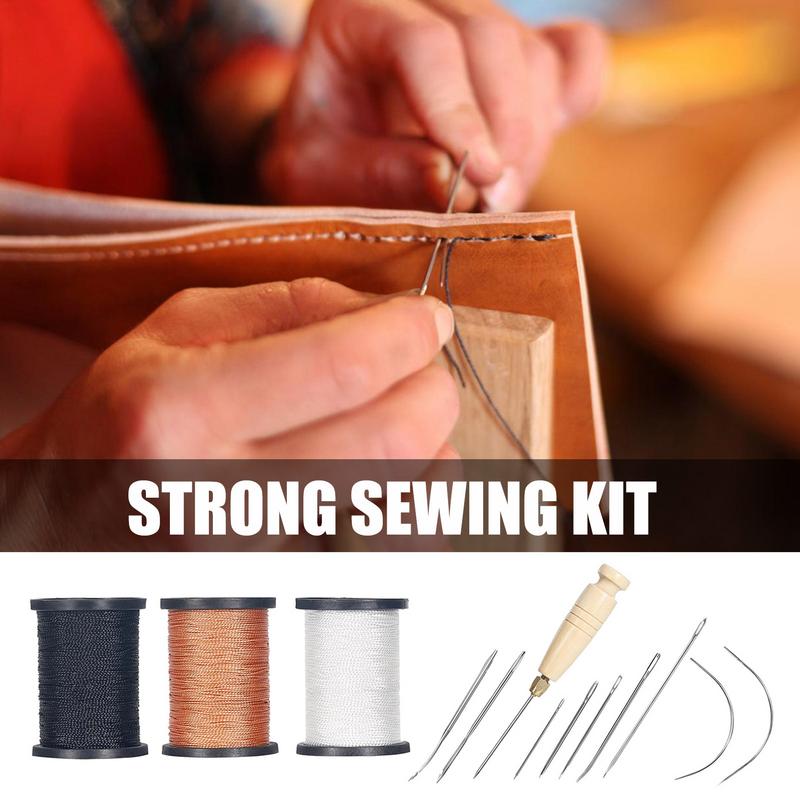 Leather Stitching Kit Heavy Du - Leather Needle Heavy ulasan dan harga