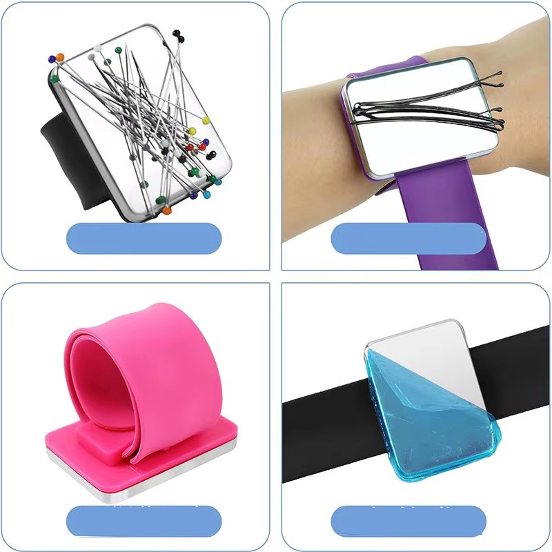 Silicone Magnetic Wrist Pincus - Sewing Necessities ulasan dan harga