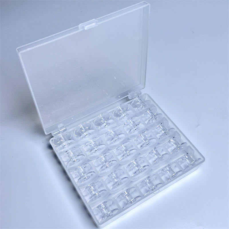 25 Grid Clear Empty Bobbins St - Bobbin Organizer Box ulasan dan harga