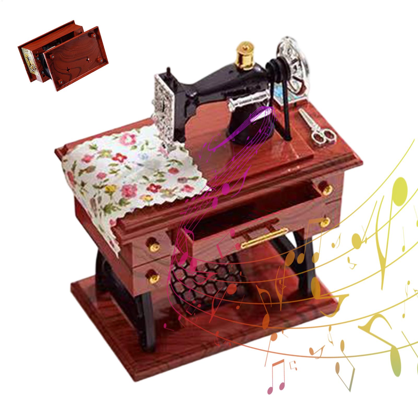 Sewing Machine Mini Music Box  - Sewing Gathering ulasan dan harga