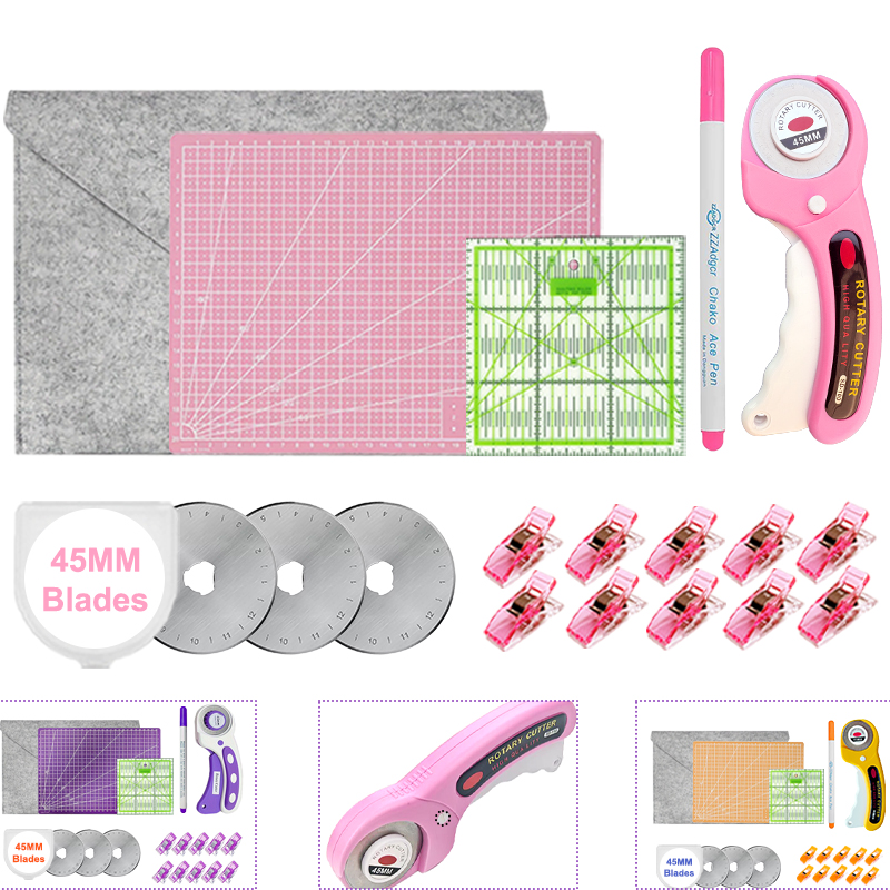 45mm Rotary Cutter with Thicke - Rotary Cutter Fabric ulasan dan harga