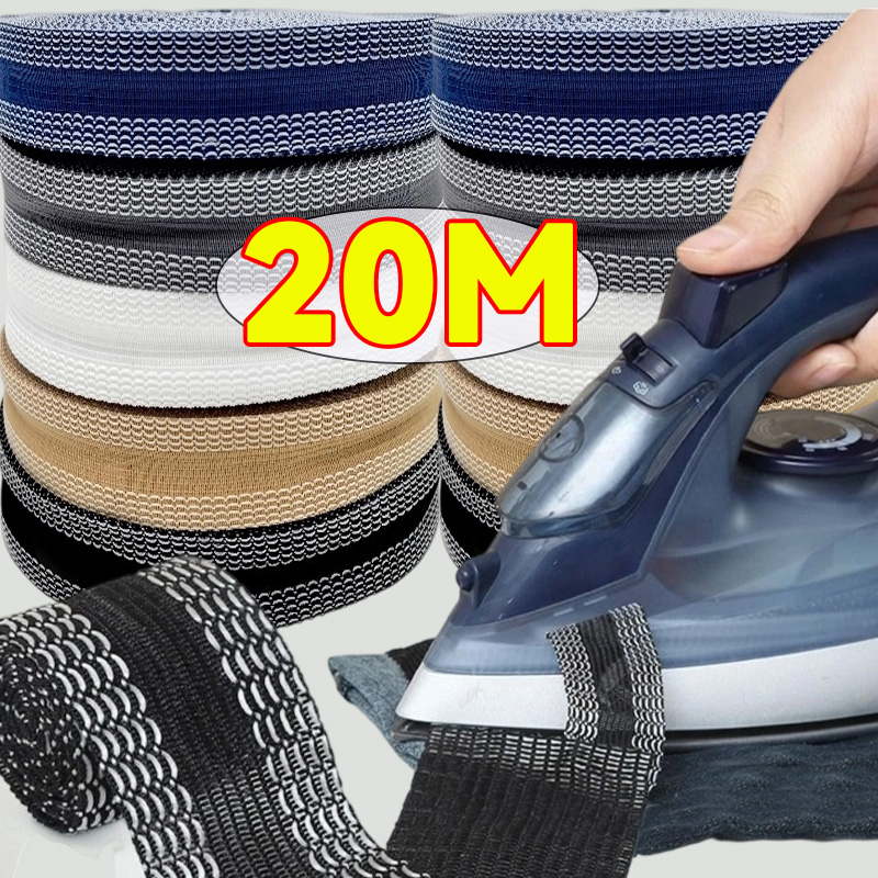 1-20M DIY Self-Adhesive Fabric - Interfacing Iron On ulasan dan harga