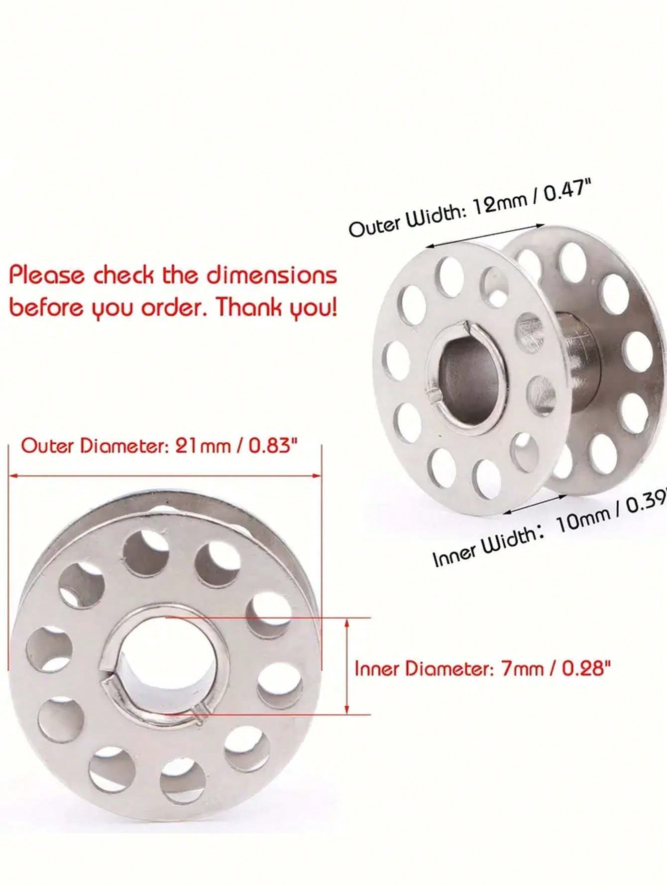 Bobbin Case and Metal Bobbins  - Sewing Necessities ulasan dan harga