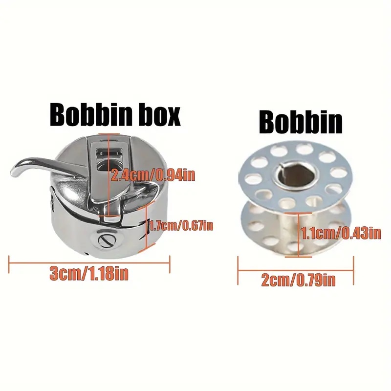 Bobbin Case and Metal Bobbins  - Sewing Necessities ulasan dan harga