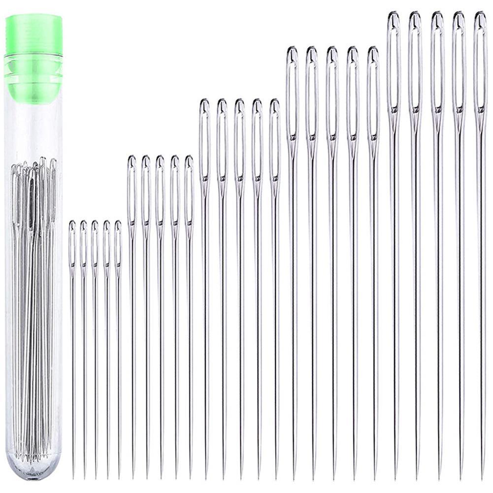 25 Pcs Large Eye Stitching Nee - Sewing Necessities ulasan dan harga