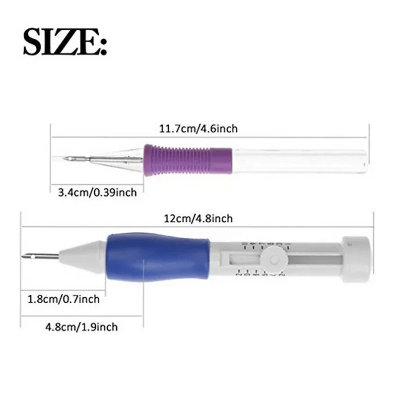 7-Piece Embroidery Punch Needl - Sewing Necessities ulasan dan harga