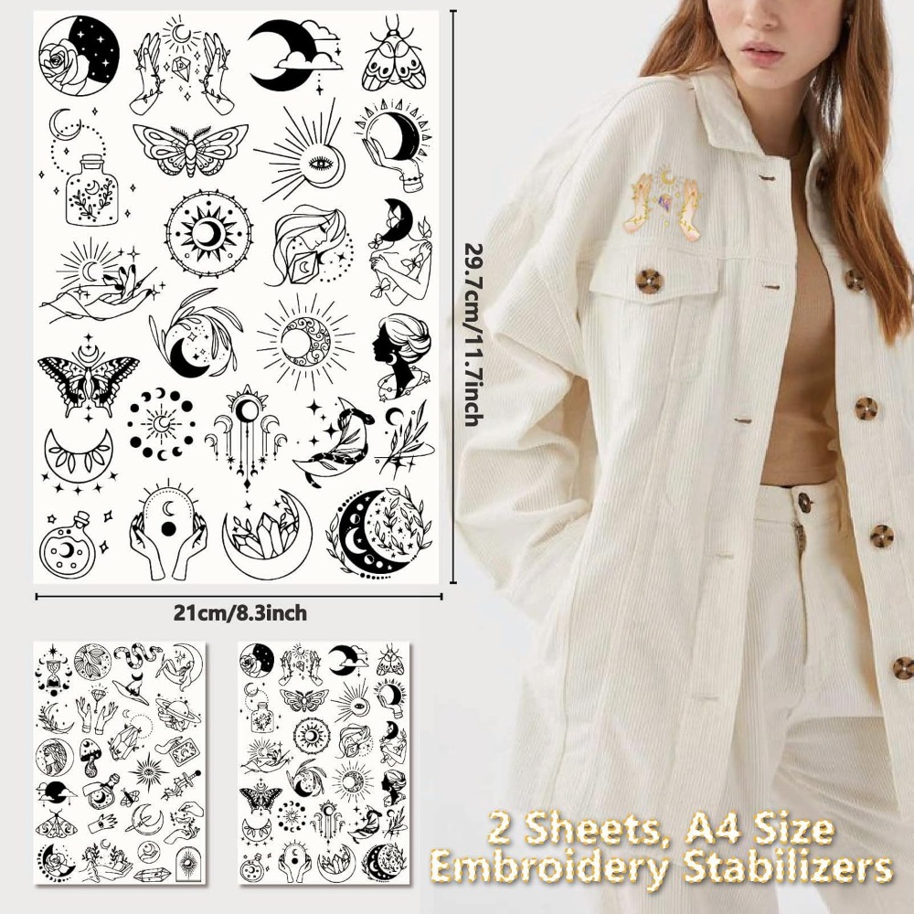 51Pcs Boho Moon Sun Water Solu - Sewing Expert ulasan dan harga