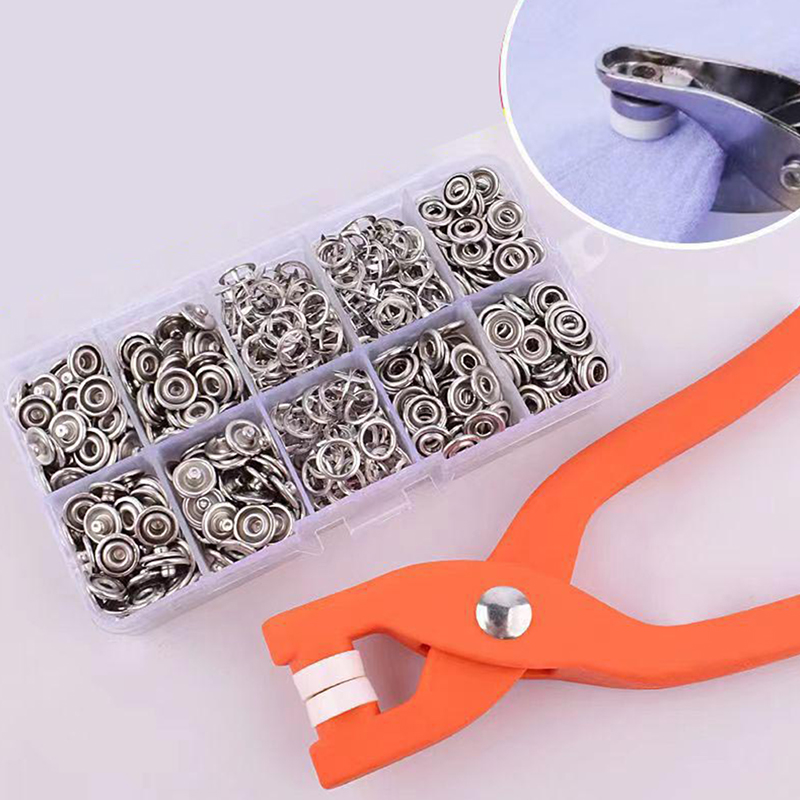 50PCS Plier Tool Metal Sewing  - Snap Button Plier ulasan dan harga